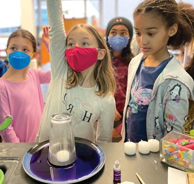 Women in STEM club catalyzes curiosity in Lower School students